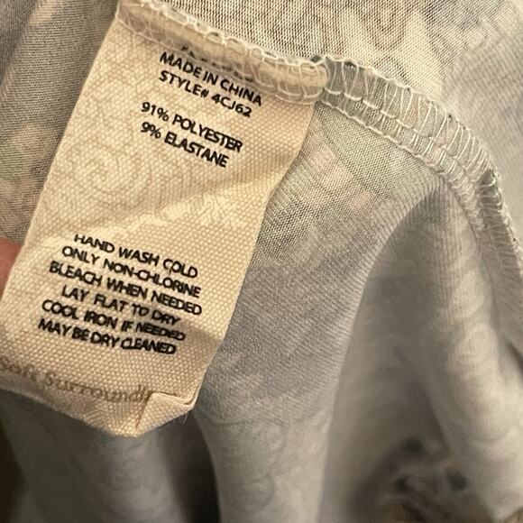 Soft Surroundings Paisley Print Sleeveless Maxi Dress Size M Tall Boho - Picture 6 of 7